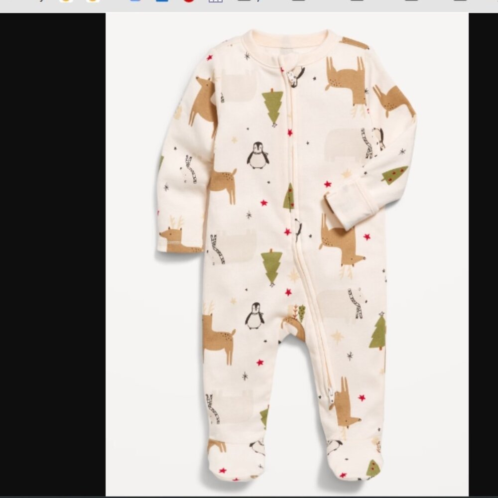 Christmas Reindeer and Penguin PJs from Match the Family collection NEW!